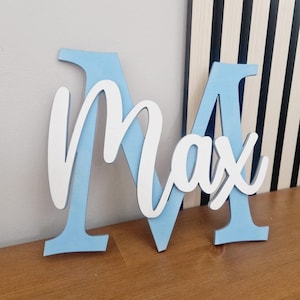 Targhetta per la cameretta dei bambini | Targa per porta | Targa in legno personalizzata | Decorazione murale | scritte