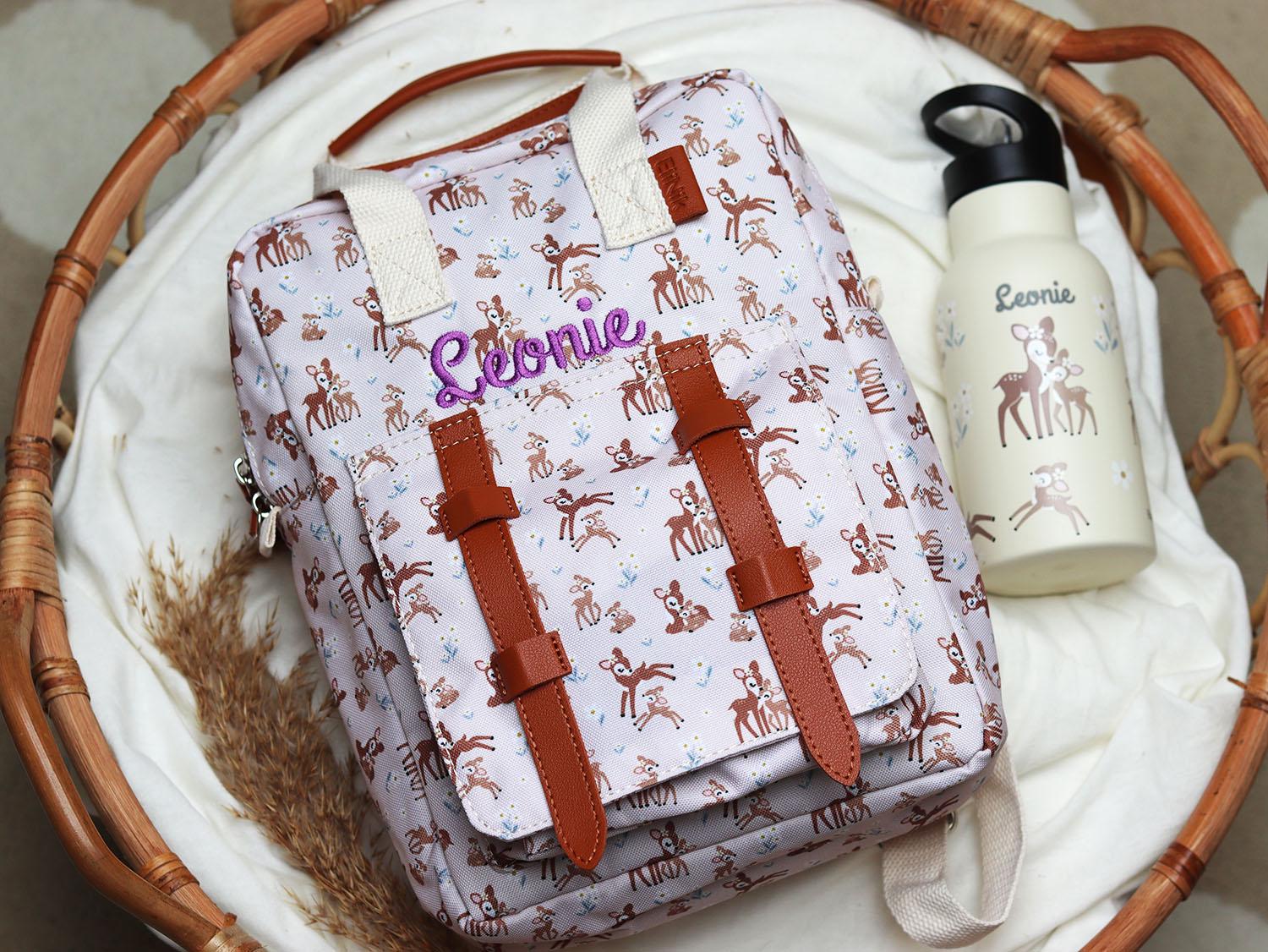 Süßer Kinderrucksack Mit Hasen-Mama-Design – Leicht, Gepolstert, Für Kindergarten & Vorschule