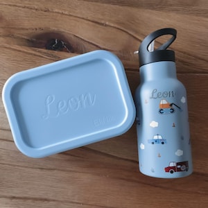 Boîte à lunch personnalisée, boîte à lunch enfant personnalisée, cadeau de rentrée scolaire, baptême, boîte à lunch, boîte à lunch en inox, boîte à lunch