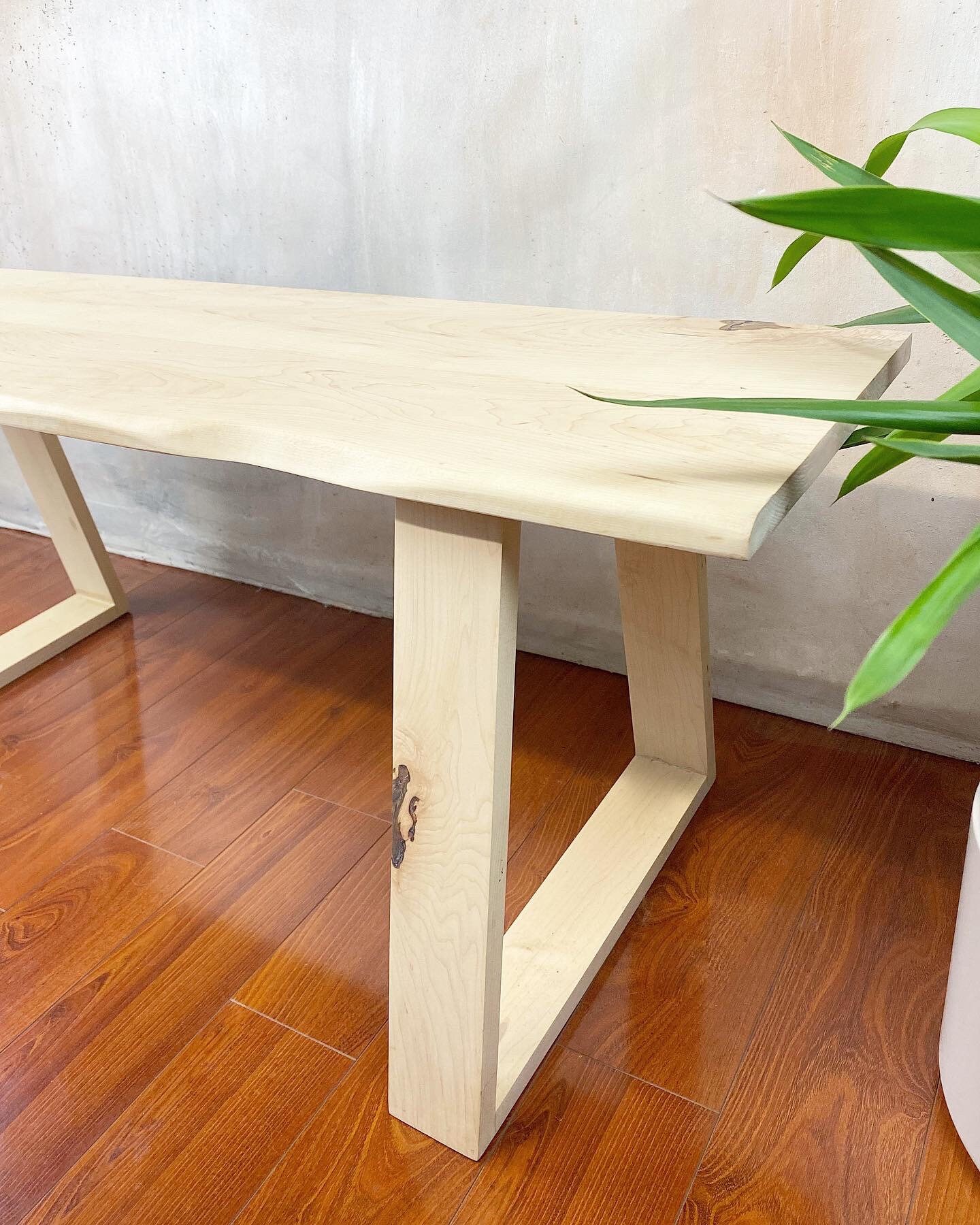 Banco de entrada banco moderno banco de madera banco de | Etsy