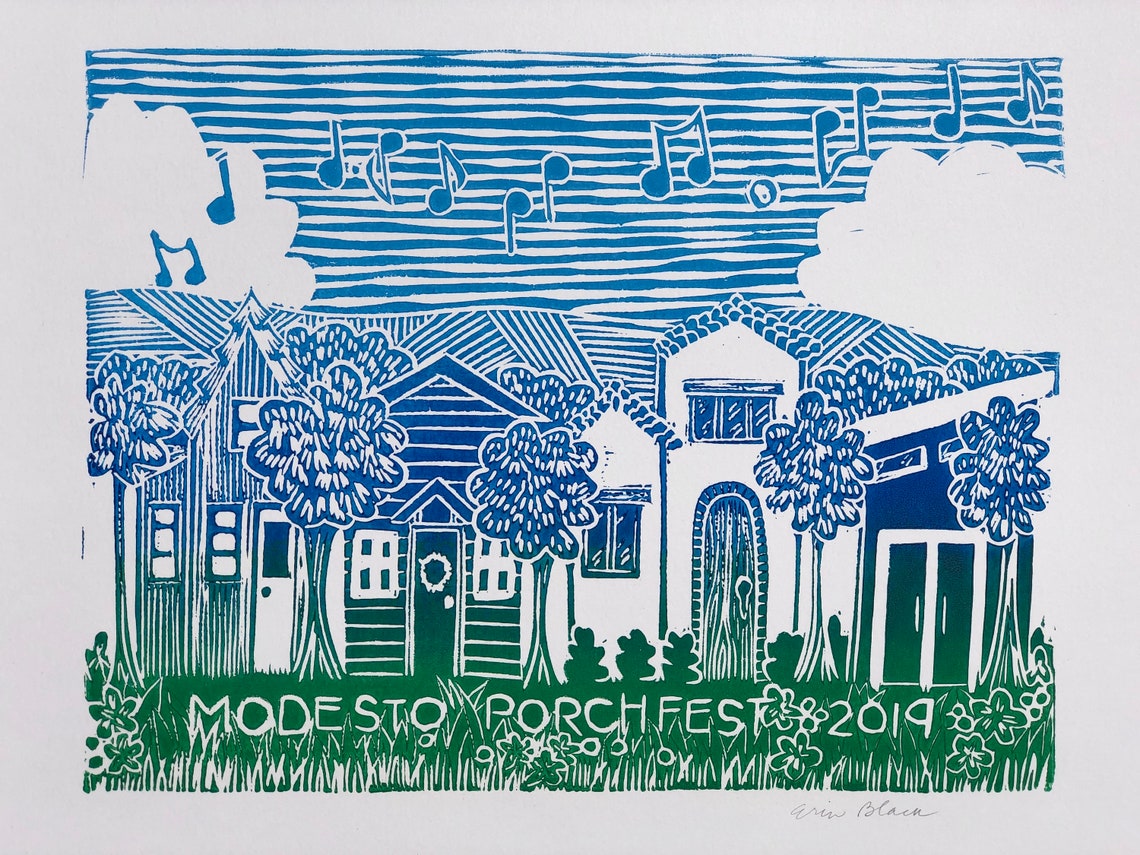 Modesto Porchfest 2019 Etsy