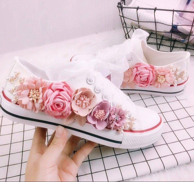 Converse shop rosas lentejuelas