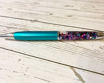 Mermaid Sparkle Glitter Floater Pen