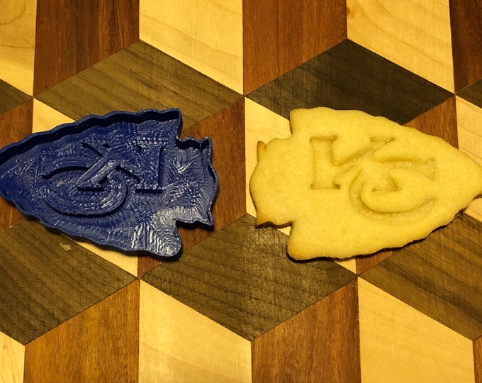 Kansas City Chiefs Cookie Cutter Etsy