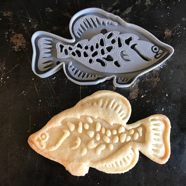 Crappie “Fish” Cookie Cutter