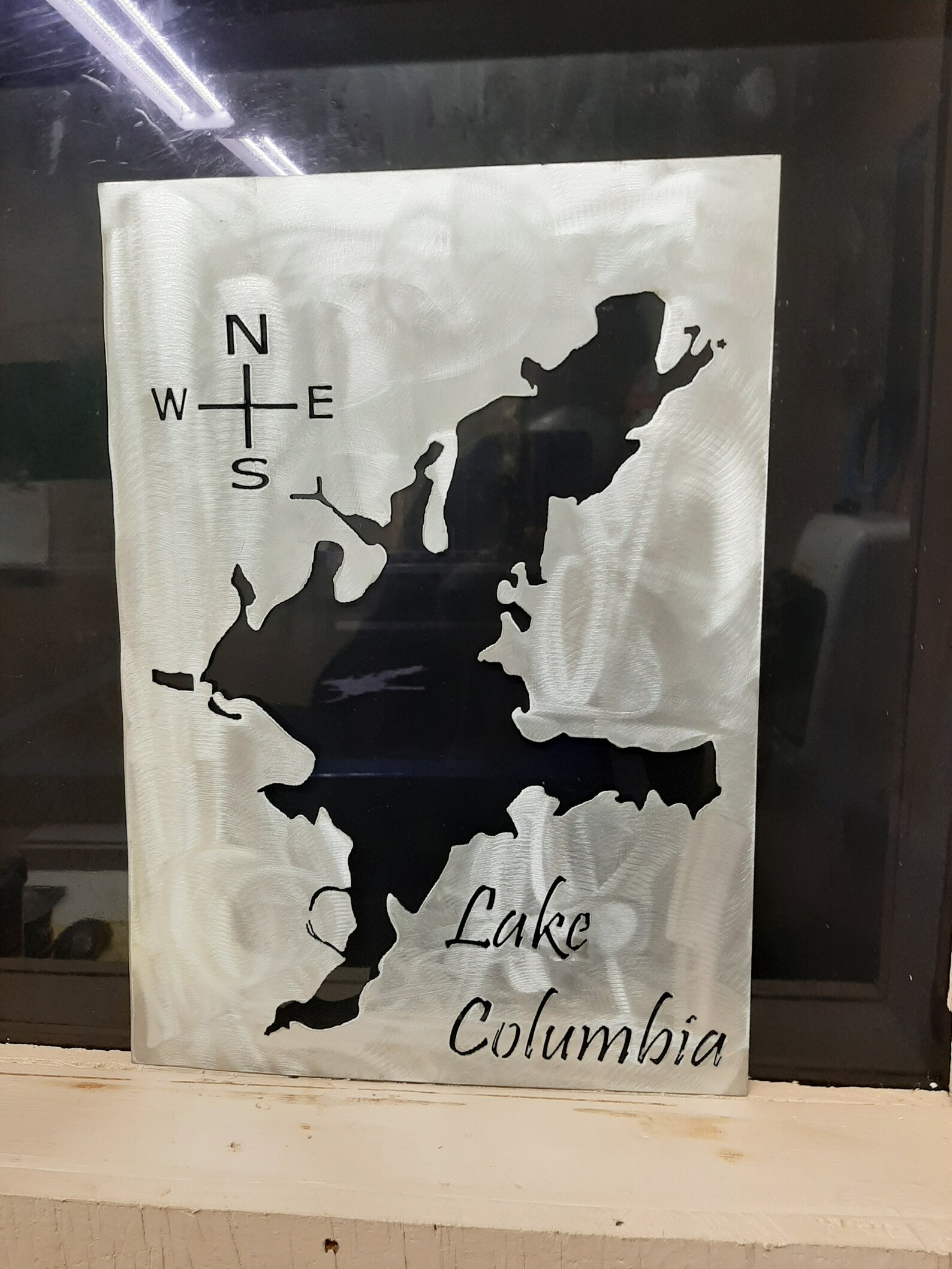 Custom Personalized Metal Lake Sign Cutout Lake Life Family Etsy