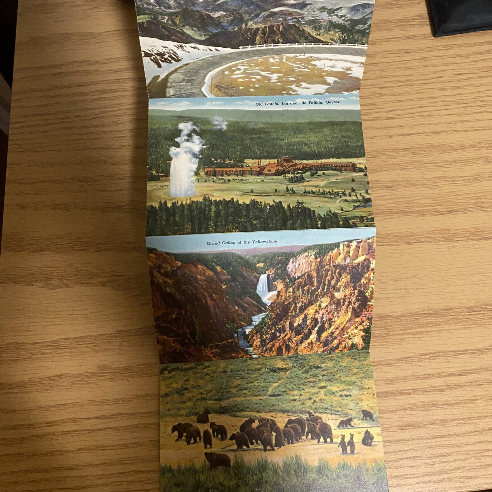 Vintage Yellowstone Pack of Postcards Etsy