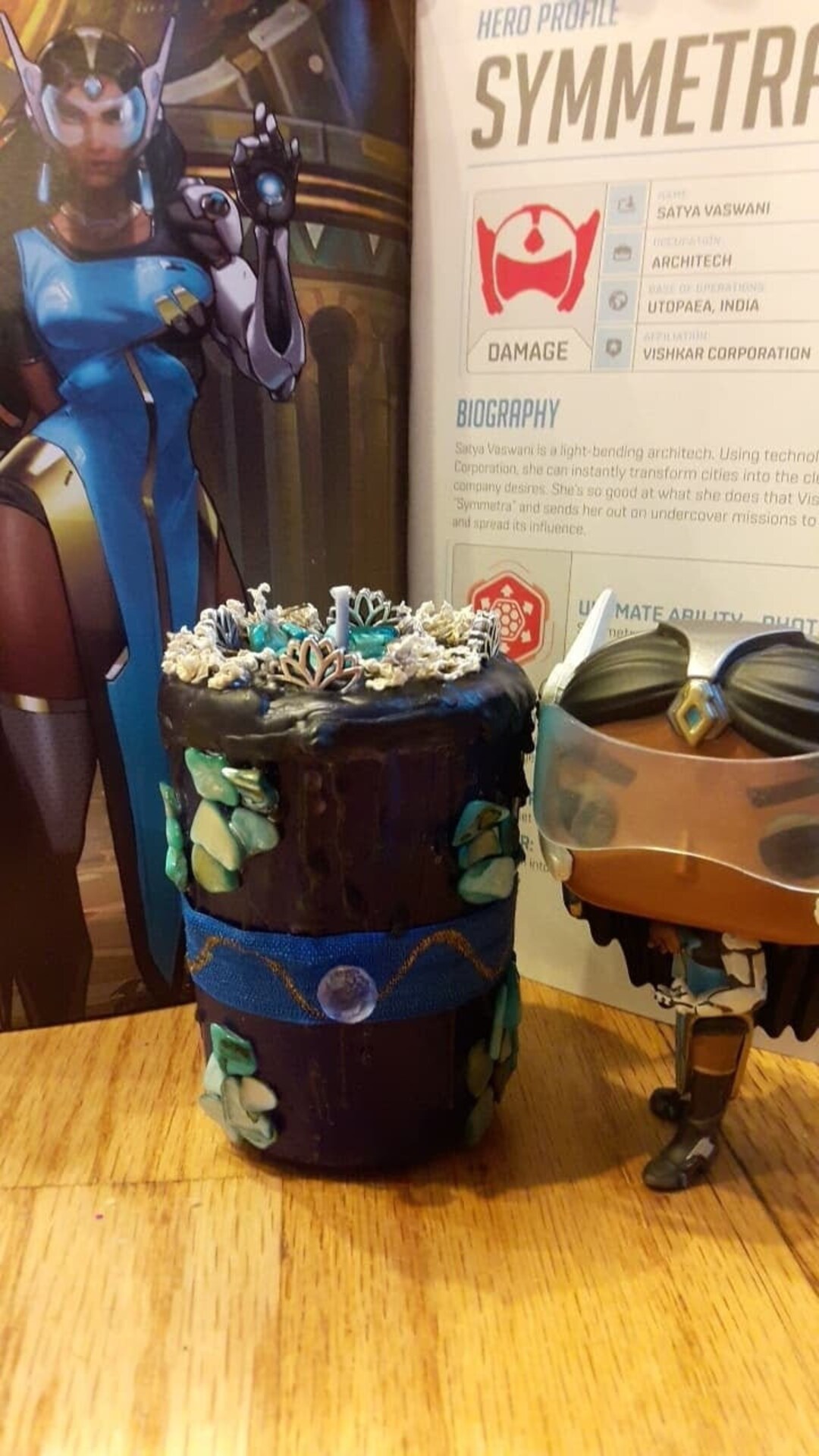OVERWATCH Inspired Character Candles: Symmetra Video Game - Etsy Singapore