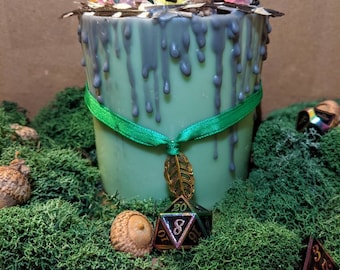 The Druid - Dungeons and Dragons inspired class candle rpg gaming dnd d&d