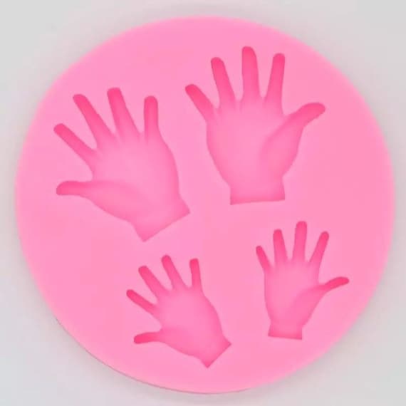 3D lindo manos pequeñas y grandes molde de silicona / 3D Niza bebé molde de  mano / manos jabón molde /manos lindas molde de pastel /fondant molde /  herramienta de hornear -  México