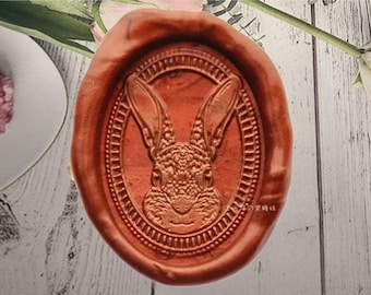 Sello de cera de conejo: Kit de sellado de animales