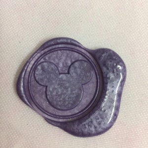Sello de cera de ratón / Sello de cera de cabeza de ratón / Sello de cera de boda personalizado / Kit de sellado de cera personalizado / Sello de cera de regalo de cumpleaños