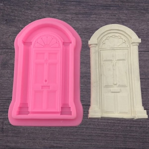 DIY House Windows mould/window silicone mold /3D window and door mold/baking tool/soap cake mold