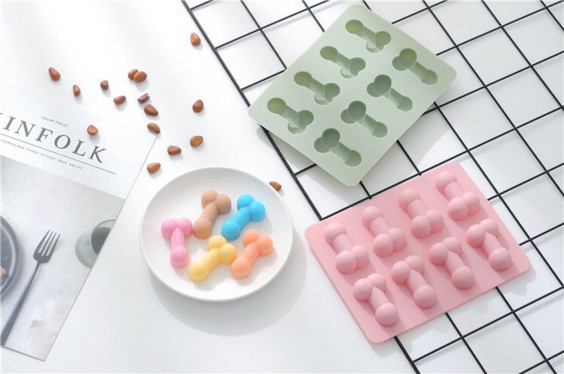 8Pcs Penis silicone mold /3D penis mould /soap mold /penis | Etsy