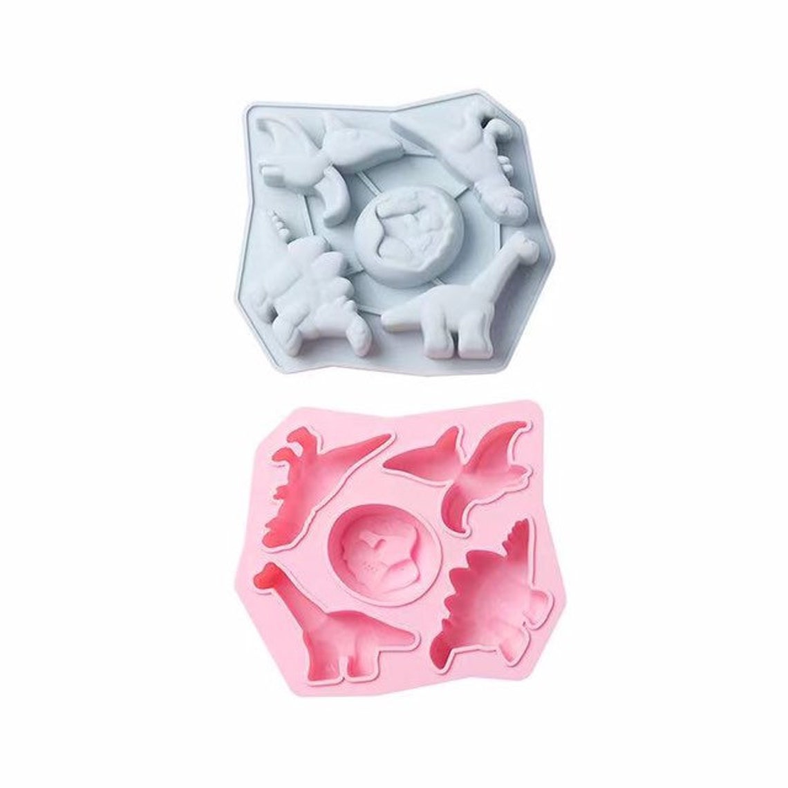 3D Dinosaur silicone mold /DIY Dinosaur cake mould /Cute Etsy