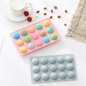 15-Cavity Breast Silicone Mold: Soap, Fondant, Baking Tool