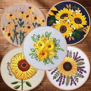 3D Daisy Stickdatei, Stickdatei für Anfänger