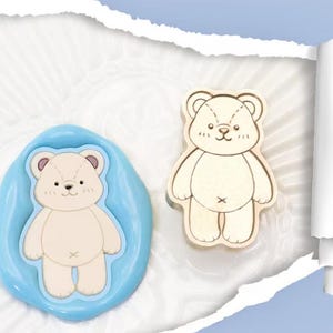 Pieczęć lakowa Cute Bear/Zestaw do pieczętowania lakiem Litter Bear/Pieczęć lakowa Animal Bear/Pieczęć lakowa do kopert na prezenty urodzinowe