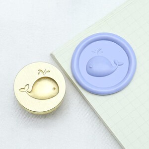 3D Delfin Wachs Versiegelung Kit, Delfin Wachs Siegel Stempel, Geburtstag Geschenk Umschläge Wachs Versiegelung