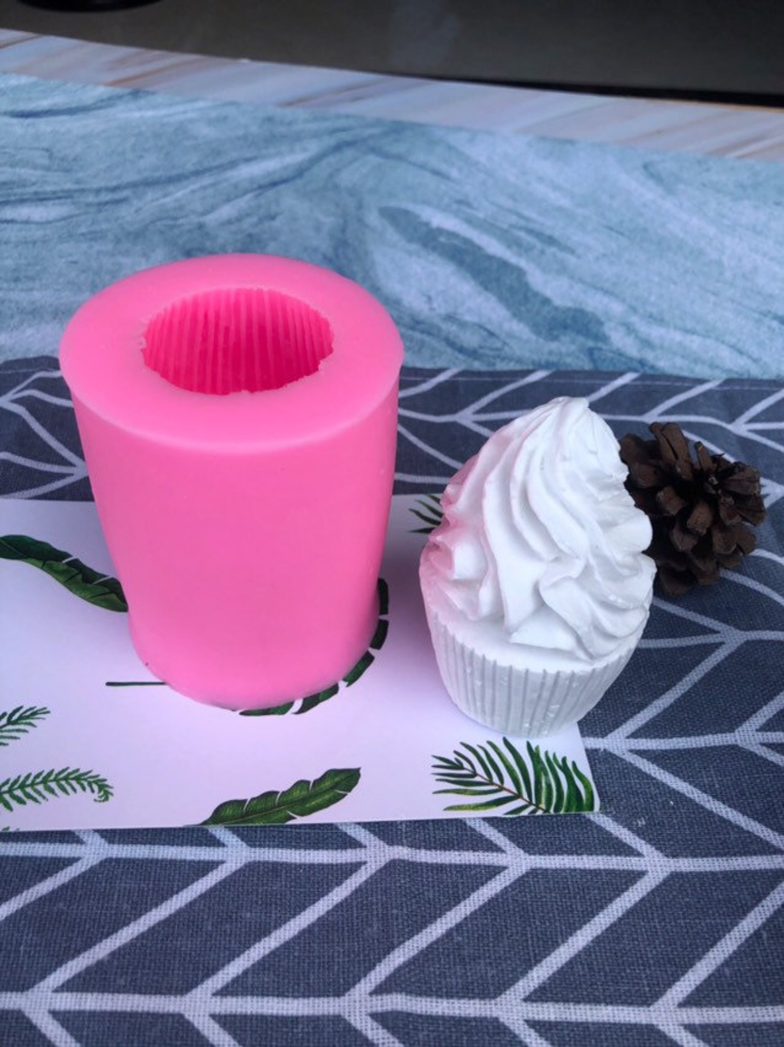 3D Ice cream cone silicone mold /3D Ice cream mould /dessert Etsy