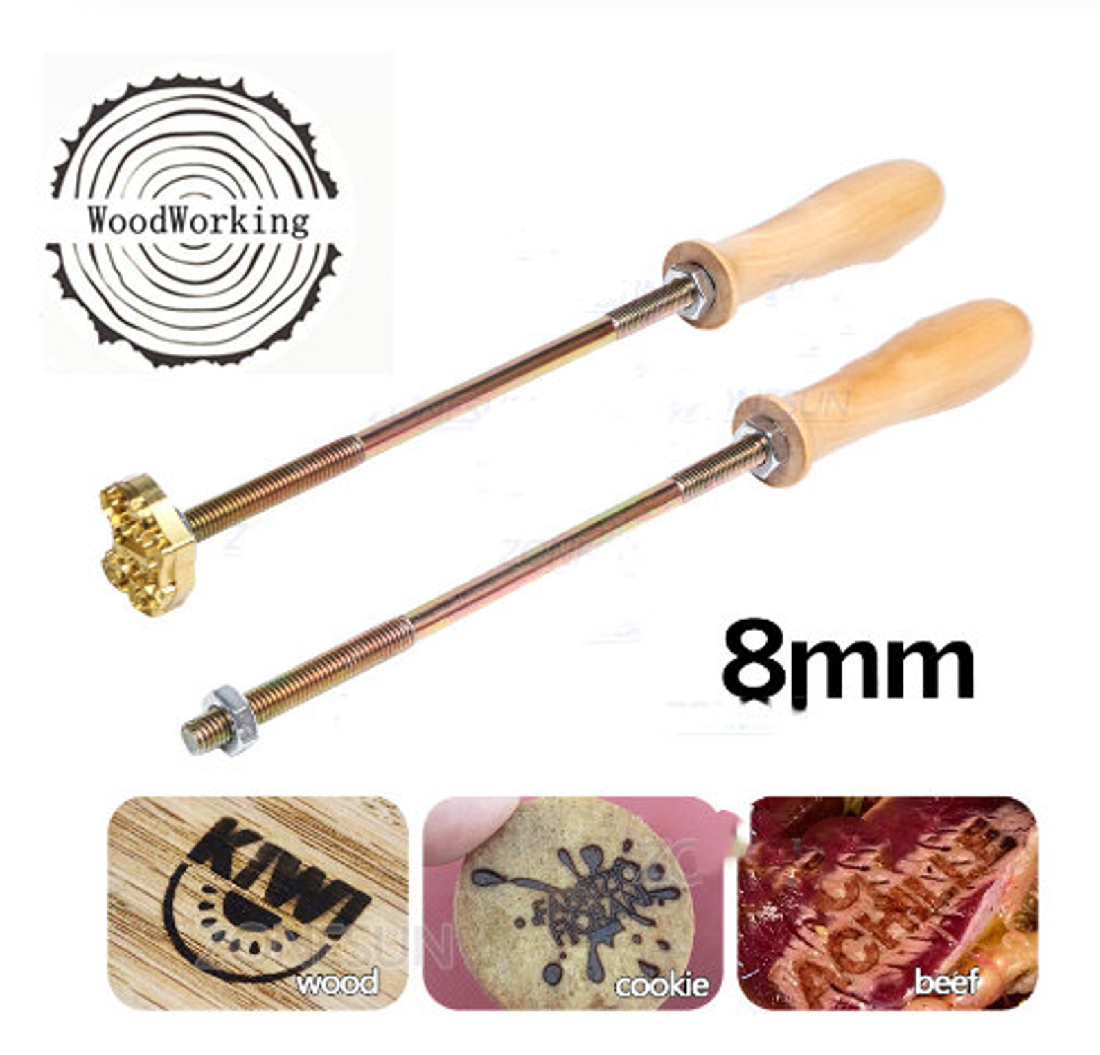 Custom Branding Iron for Woodworking / Wedding Wood Branding Etsy