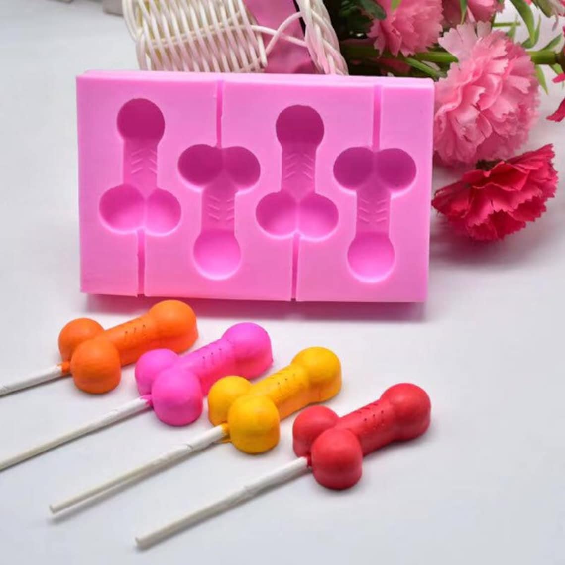 New Penis Silicone Mold /3D Penis Mould /penis Soap Mold /4pcs | Etsy