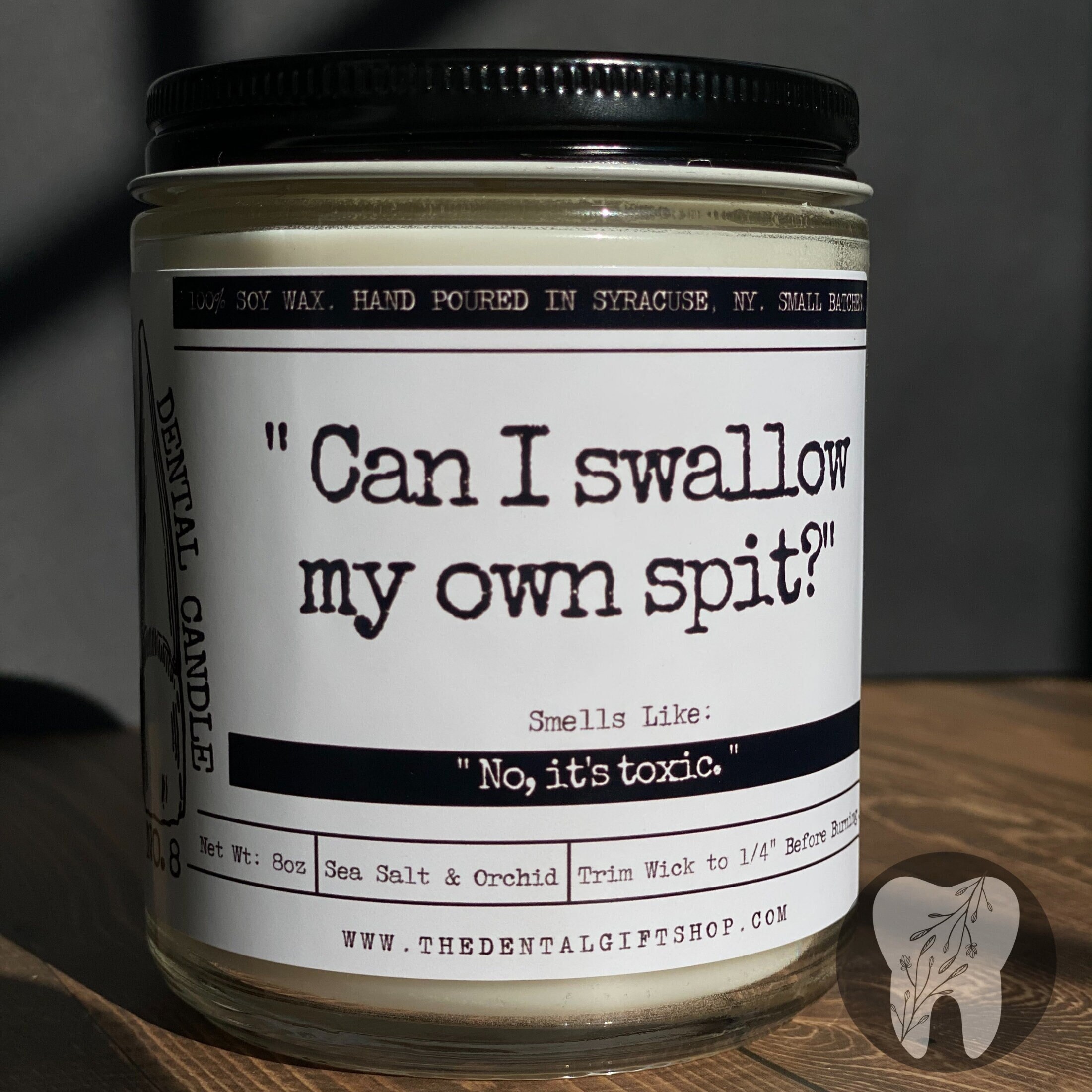 Dental Candle Dental Gift Dentist Gift Dental Assistant Etsy