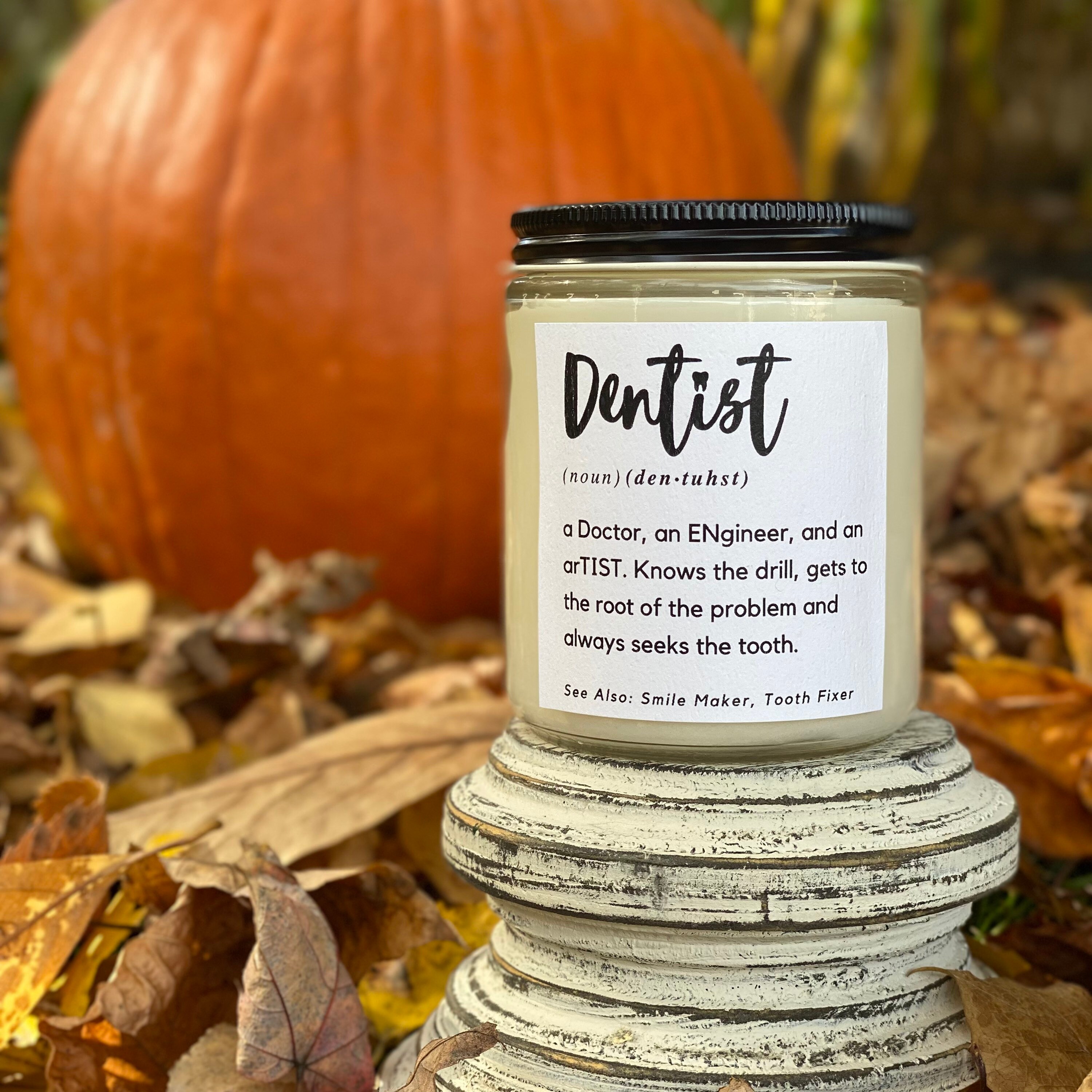 Dental Candle Dentist Candle Dentist Gift Dental Hygienist Etsy