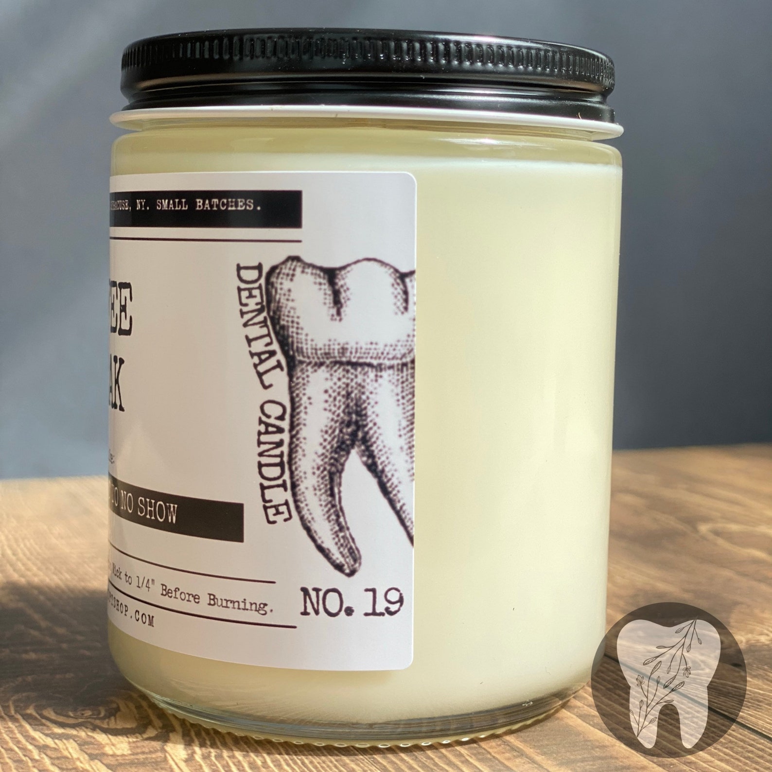 Dental Candle Dental Gift Dentist Gift Dental Hygienist Etsy