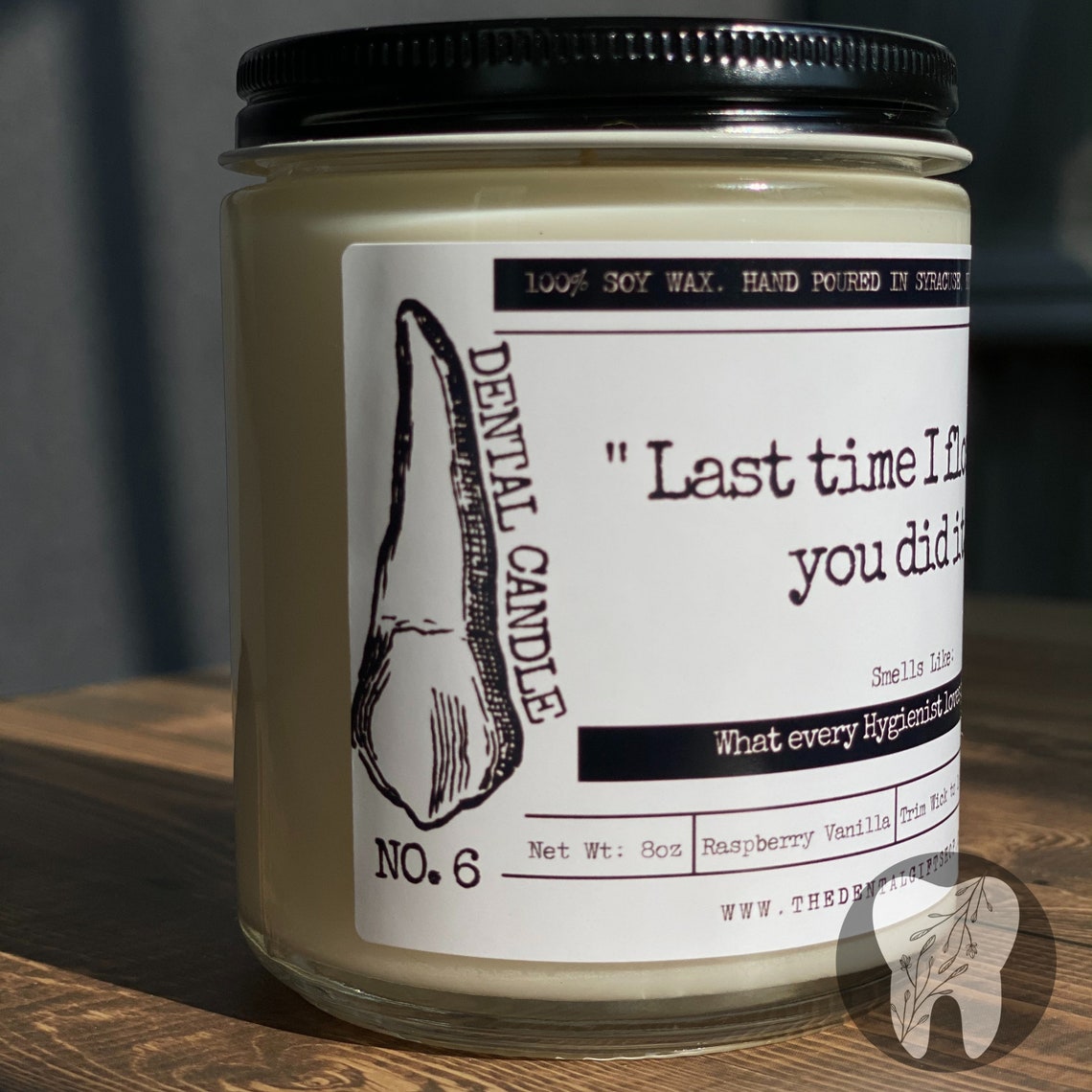 Dental Candle Dental Gift Dentist Gift Dental Assistant Etsy