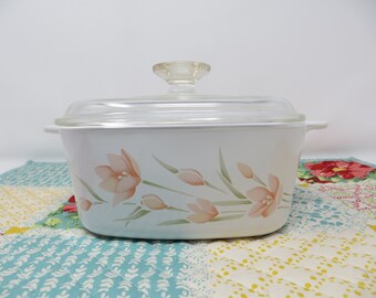 Floral Corning Ware Etsy