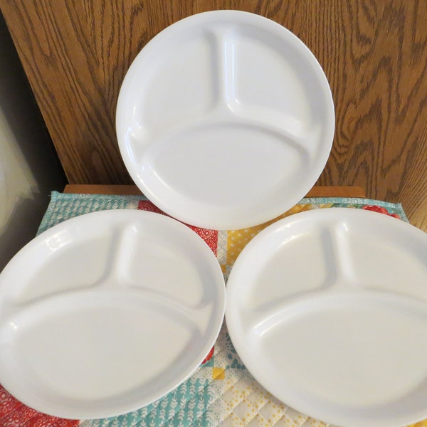 Divided Corelle Dinner Plate Etsy