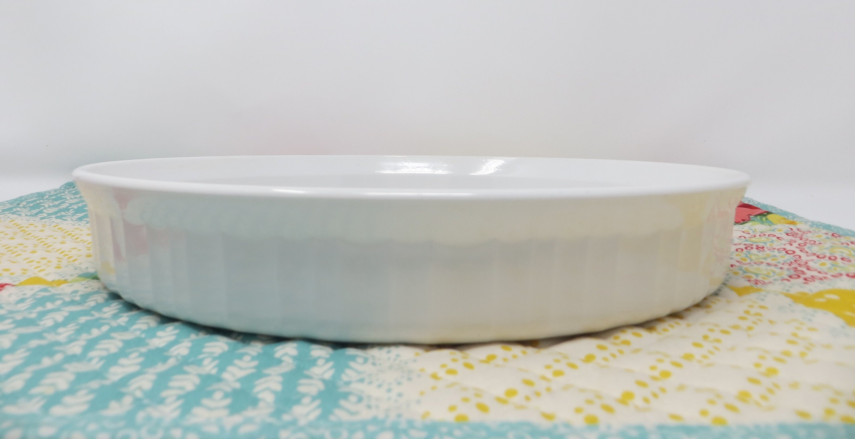 Corning Ware FRENCH WHITE 10 Inch Round Quiche Dish Pan Pie Pan Plate F3B Etsy