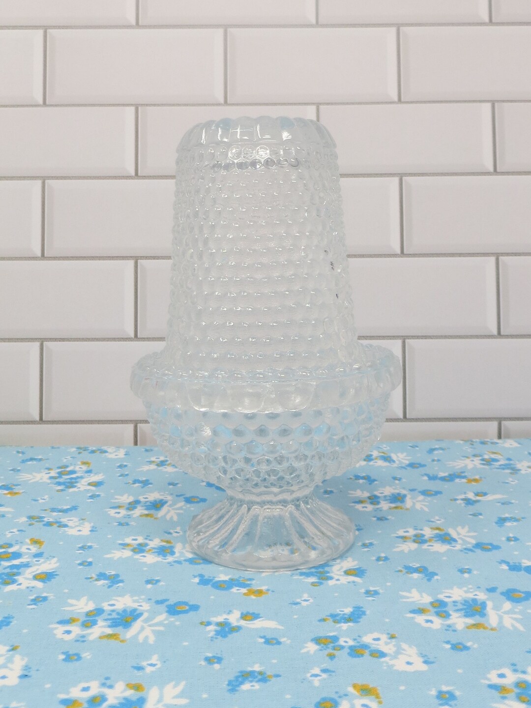 Vintage Fairy Light Lamp Duncan Miller Thousand Eyes Candle Etsy