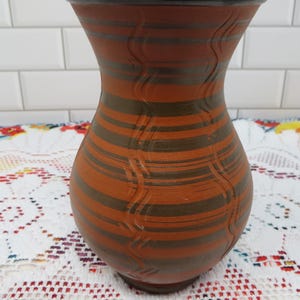 Carstens Tonnieshof Pottery Vase, 216/15, Germany, 6&quot;