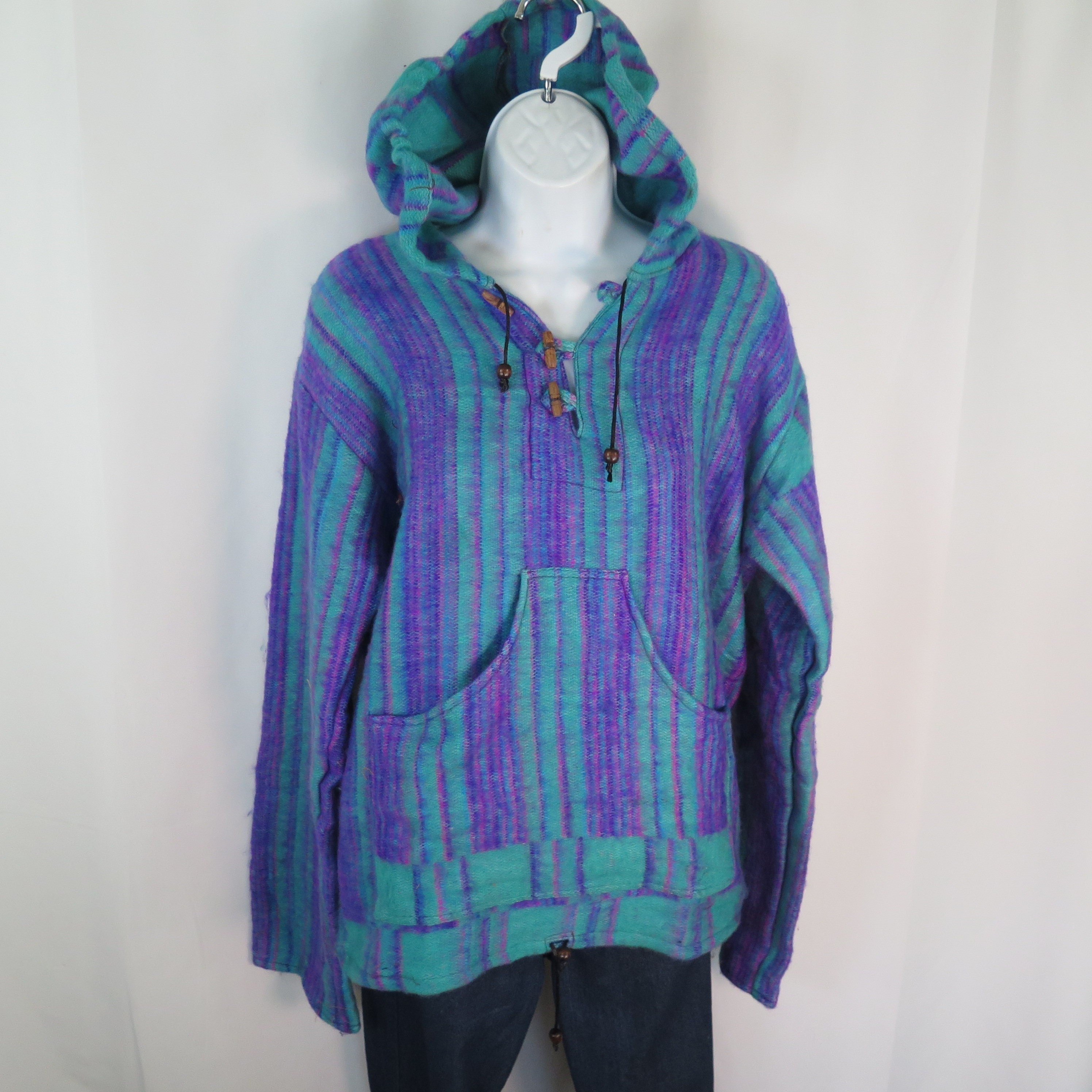 Black jacket with cyan blue hoodie clearance