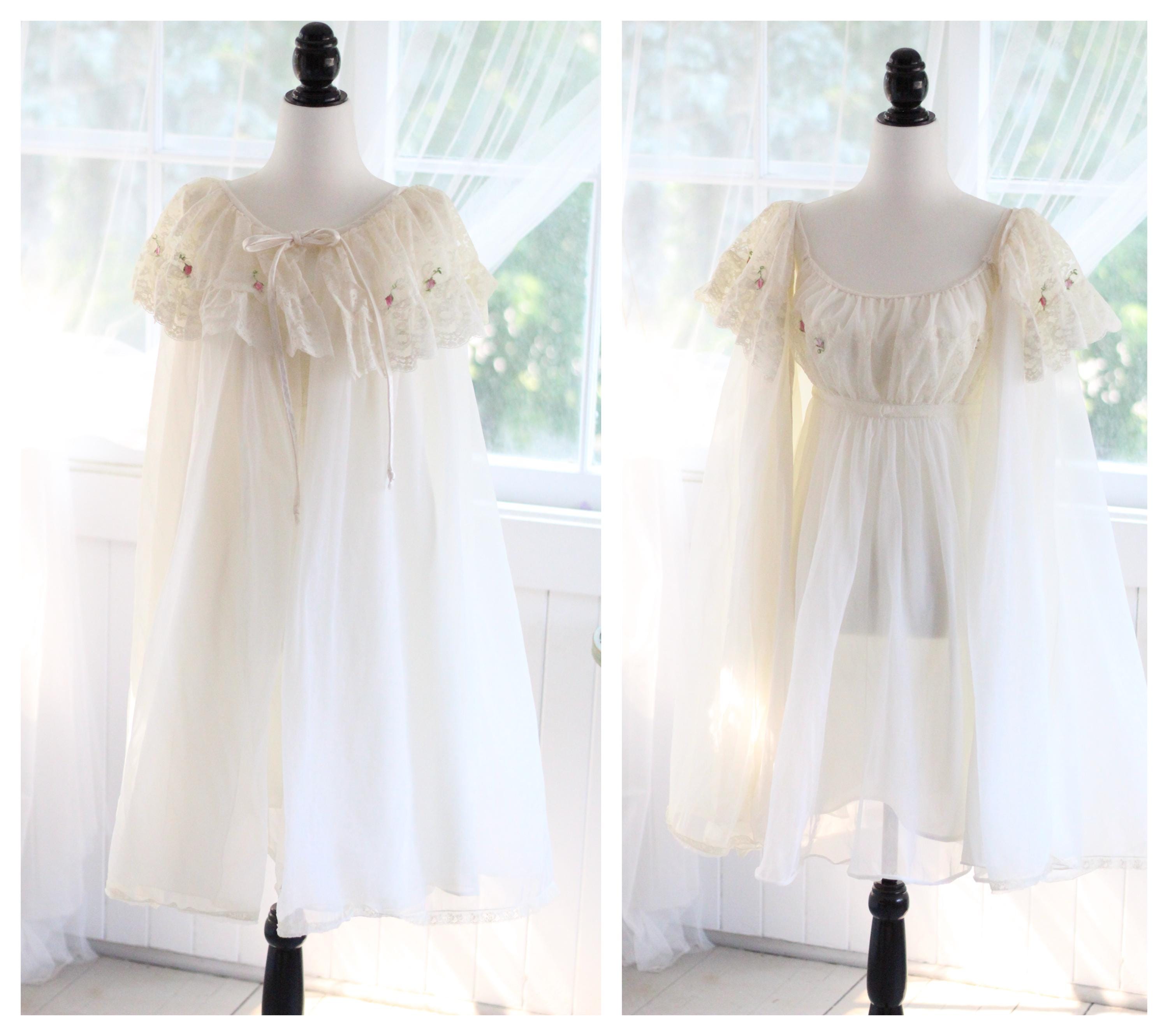 Flutter Sleeve White Dress - Etsy