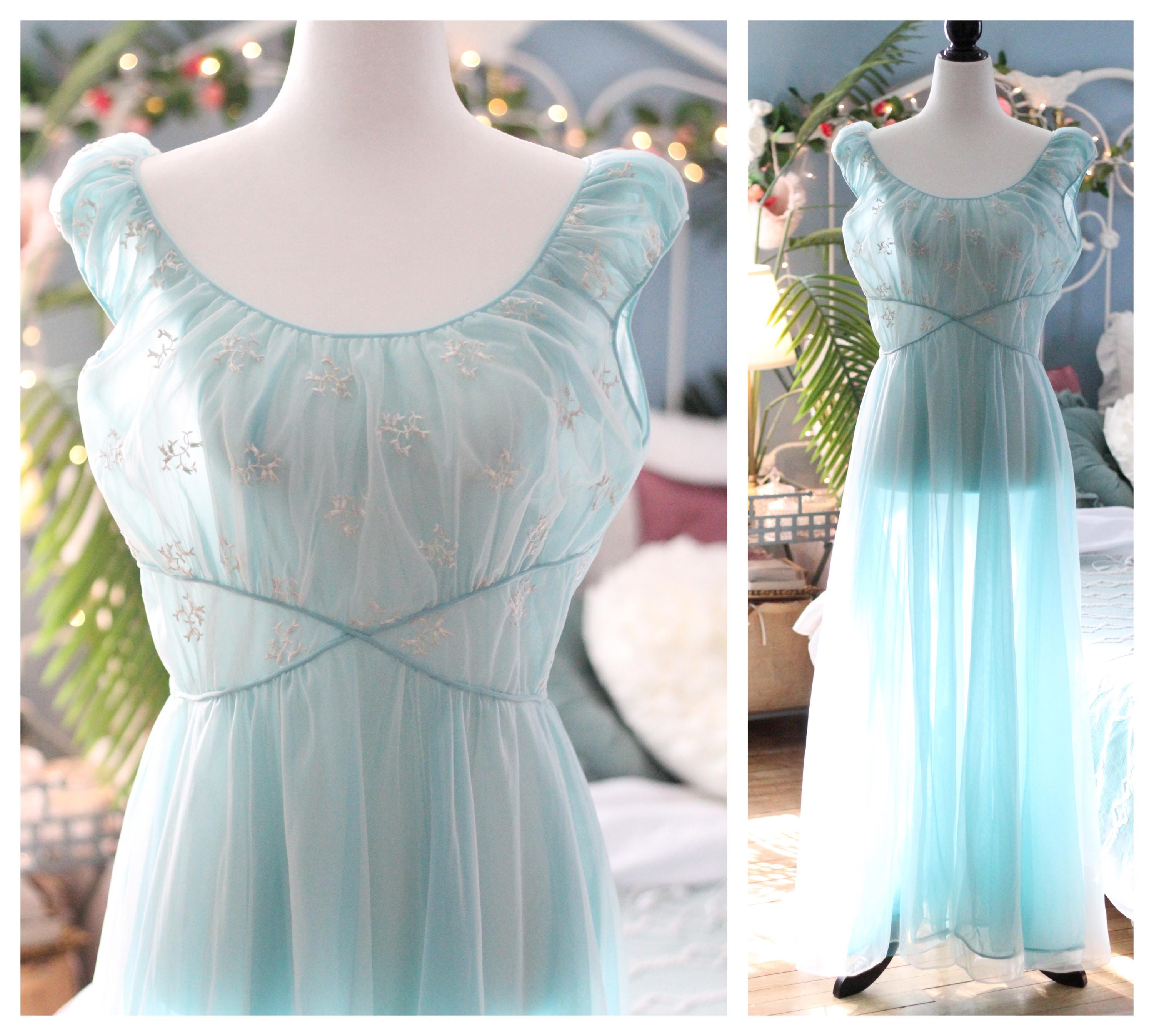 Vintage Babydoll Cap Sleeve Lingerie - Etsy