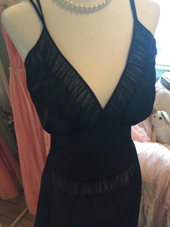 1950s 1960s Faeries Surelock long black nightgown