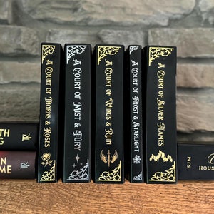 ACOTAR Entire Series Handmade Rebound Set (leather)