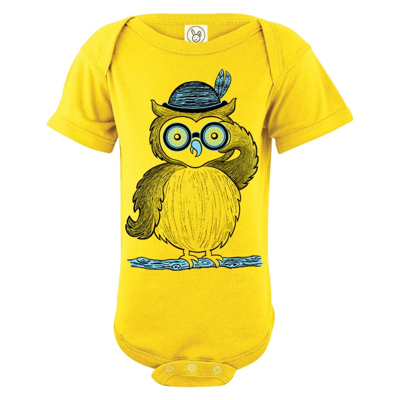 Looking for Owls Baby One Piece Owl One piece Phish One Piece