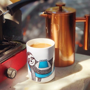 Sloth Coffee Mug 15oz, Phish Sloth Coffee Mug