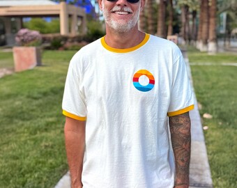 Retro Donut Ringer T