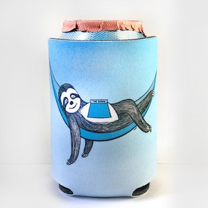 Sloth KOOZIE®, Sloth, Custom Drink Holder, Custom Can Holder