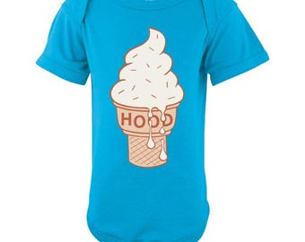 Mr Miner's Ice Cream Baby One Piece