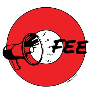 Fee Megaphone Sticker, Phish Sticker