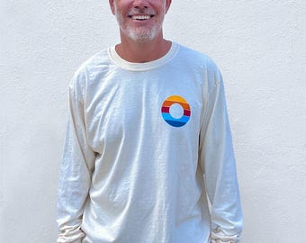 Retro Donut Unisex Longsleeve Tee