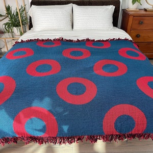 Couverture en coton tissé Phish Donut