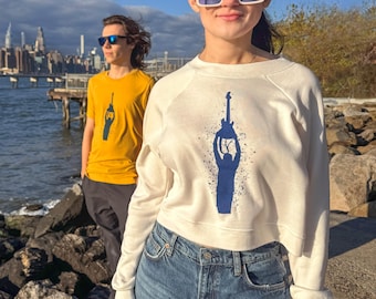 First Tube Women's Crop Sweatshirt