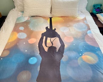 First Tube Sherpa Fleece Blanket